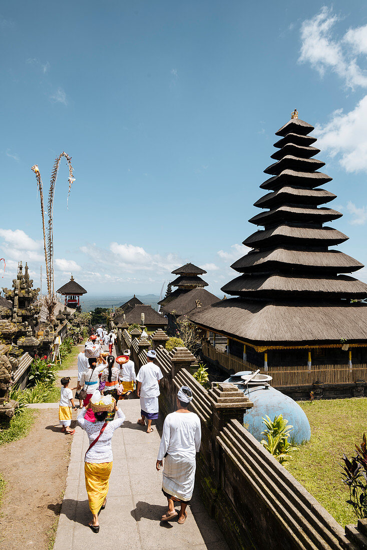 Pura Besakih Temple, Bali, Indonesia, Southeast Asia, Asia