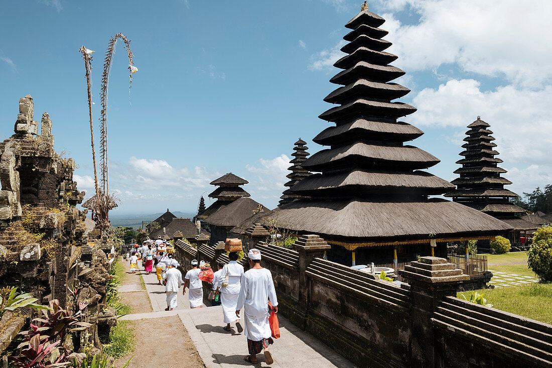 Pura Besakih Tempel, Bali, Indonesien, Südostasien, Asien