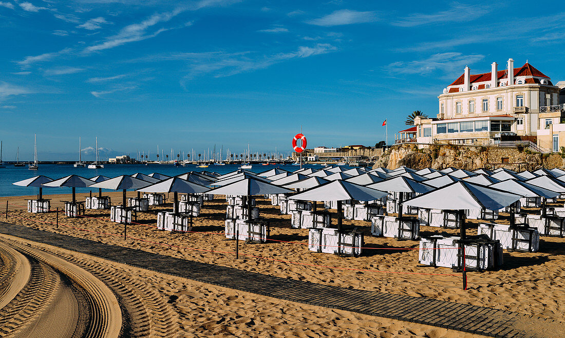 Conceicao Beach in Cascais, Lisbon region, Costa Verde, Portuguese Riviera, Portugal, Europe