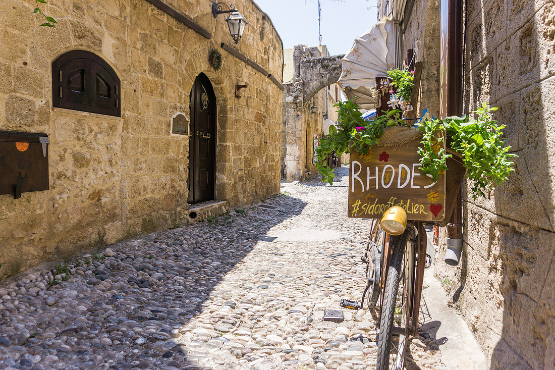 Old Town, Rhodes, Dodecanese, Greek Islands, Greece, Europe