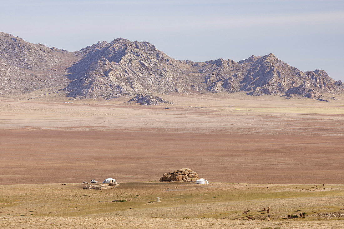 Khogno Khan Berg im Khogno Khan Nationalpark, Mongolei, Zentralasien, Asien