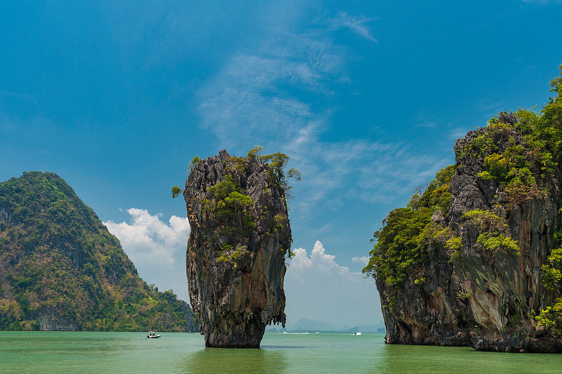 James Bond Island, featured in the movie The Man with the Golden Gun, Phang Nga, Thailand, Southeast Asia, Asia