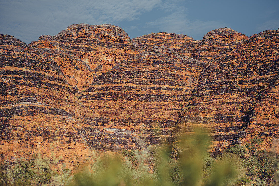 Felsen im Purnululu Nationalpark, Bungle Bungle, Kimberley Region, Westaustralien, Ozeanien, \n