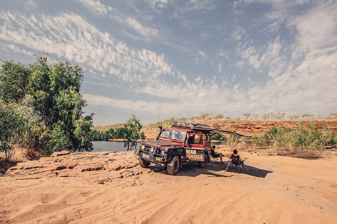 River break in El Questro Wilderness Park, Kimberley Region, Western Australia, Australia, Oceania;