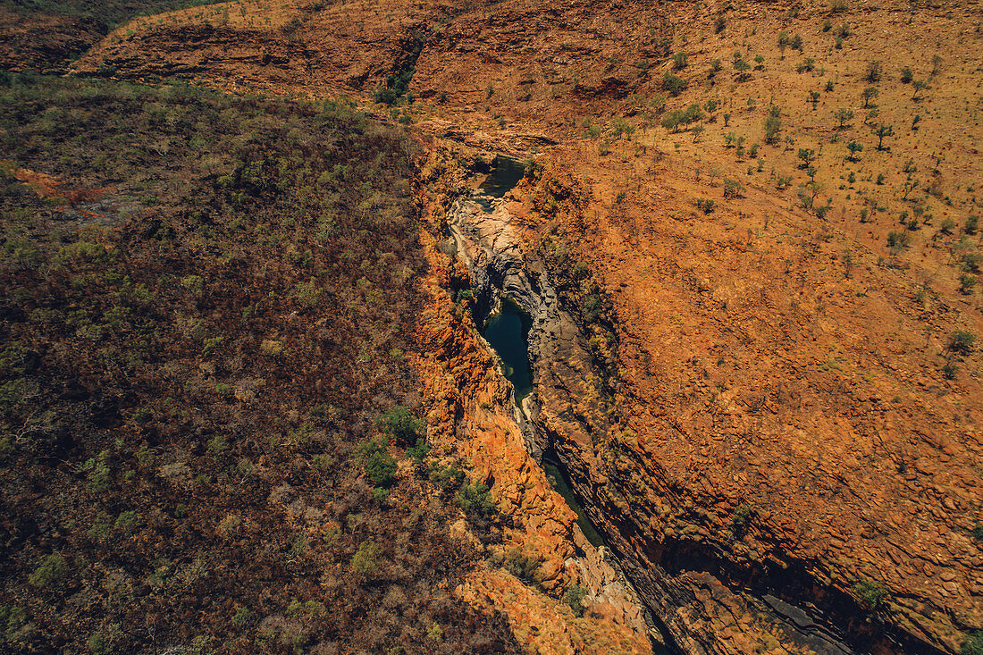 Lennard River Gorge in der Kimberley Region, Westaustralien, Ozeanien