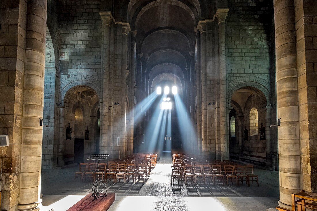 Frankreich, Nievre, Nevers, Saint Etienne Kirche