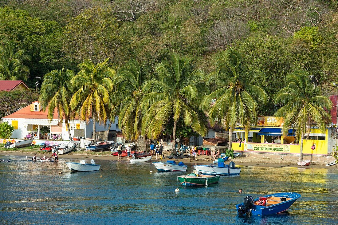 Frankreich, Guadeloupe (Französisch-Westindien), Archipel Les Saintes, Terre-de-Haut, das Dorf