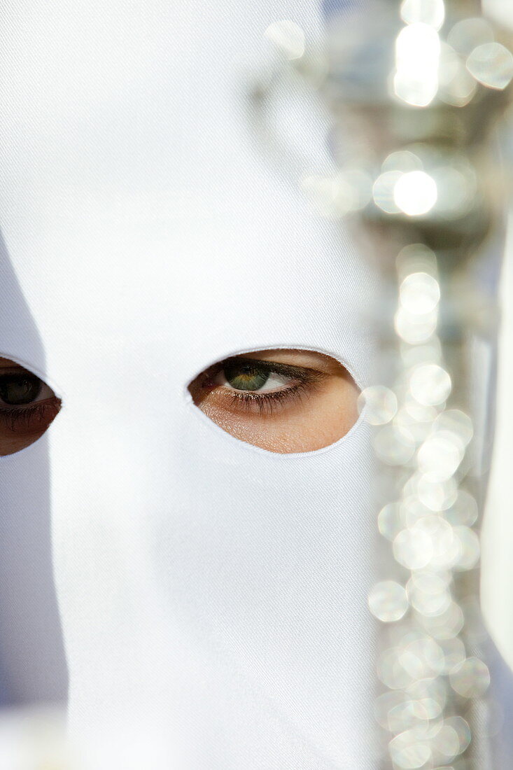 Semana Santa (Karwoche) Feiern, Malaga, Andalusien, Spanien, Europa