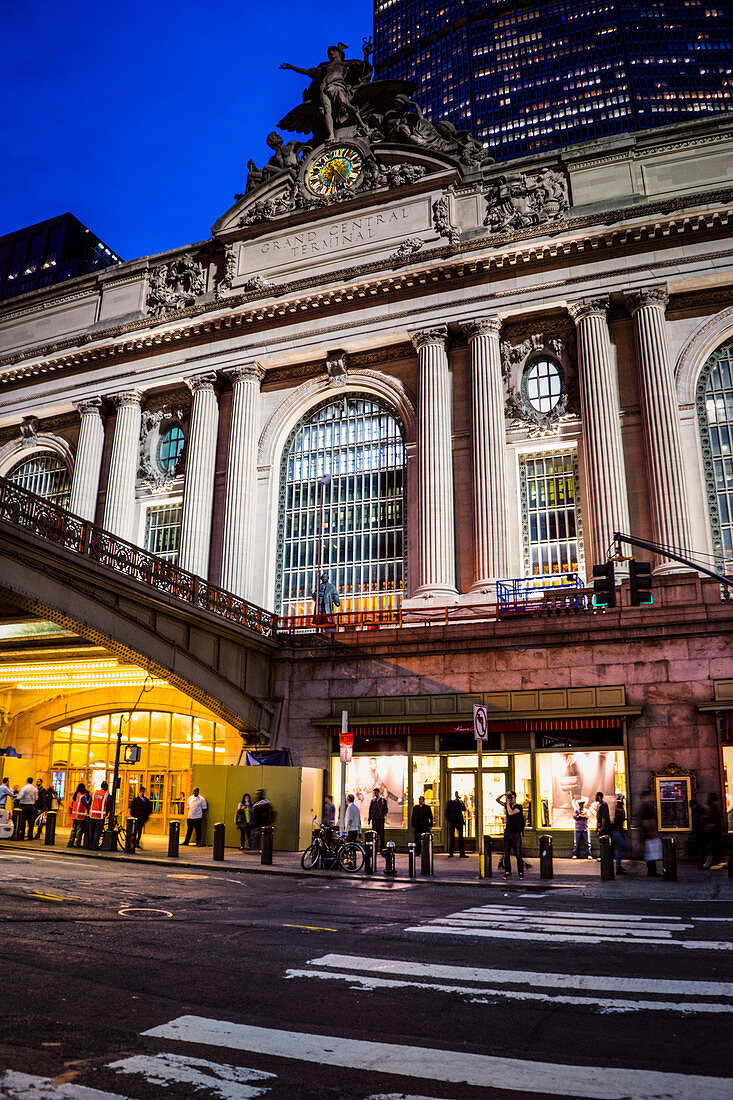 Grand Central Terminal, evening, New York City, United States of America, North America