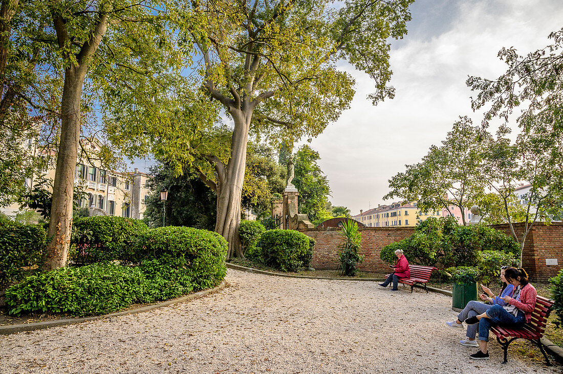 Giardini Papadopoli in Venedig, Italien