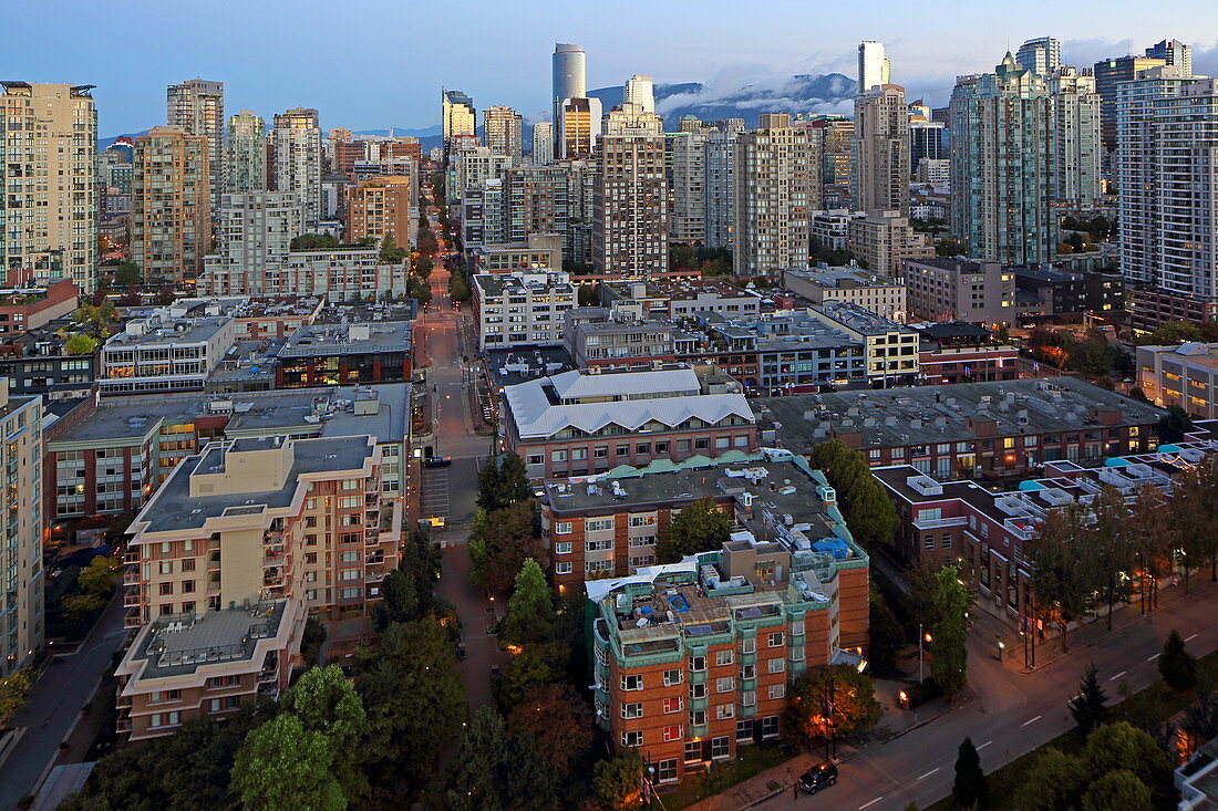 Downtown von Vancouver, British Columbia