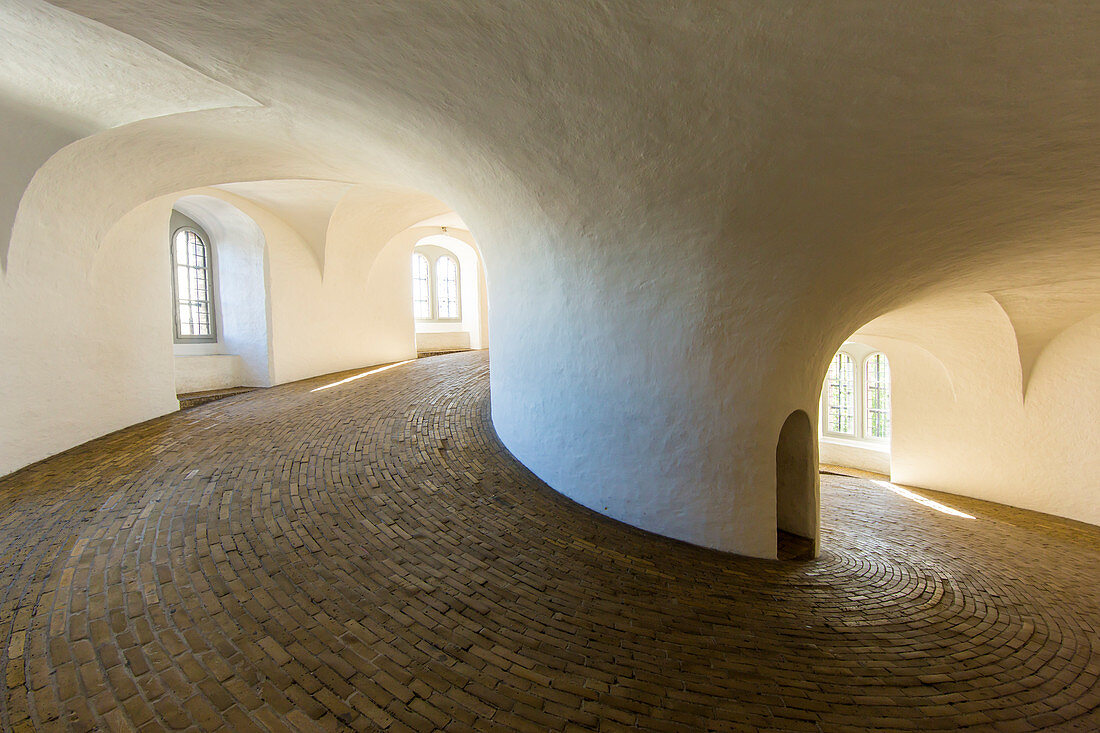 Der Rundetaarn, ehemals Stellaburgis Hafniens. Turm aus dem 17. Jahrhundert, Kopenhagen, Seeland, Dänemark