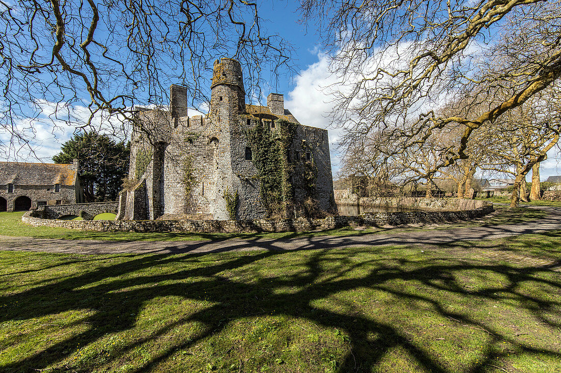 THE 12TH CENTURY CHATEAU OF PIROU (50), FRANCE