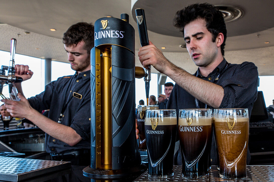 GRAVITY BAR, PANORAMIC BAR, GUINNESS STOREHOUSE, DUBLIN, IRELAND