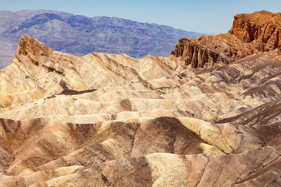 Zabriskie Point, Death Valley, Kalifornien, USA