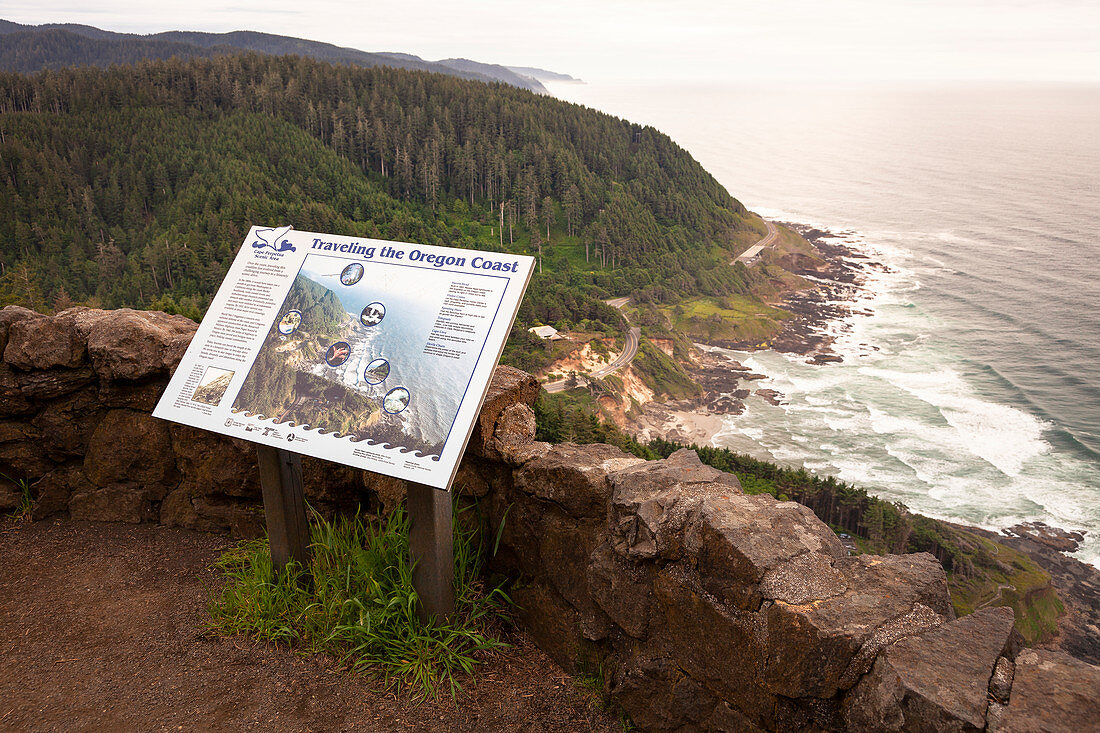 Cape Perpetua, Highway 1, Oregon Coast, USA