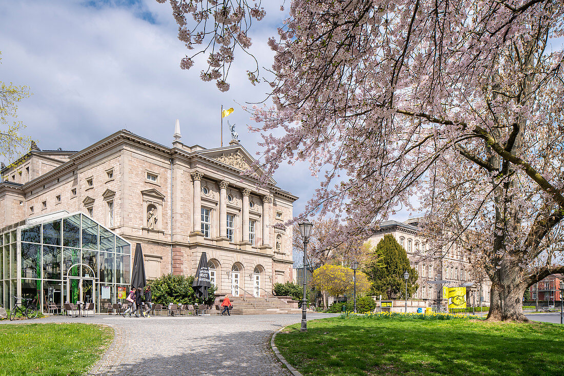 Deutsches Theater Göttingen für Schauspiel und Tanz im Frühling, Göttingen, Niedersachsen, Deutschland, Europa