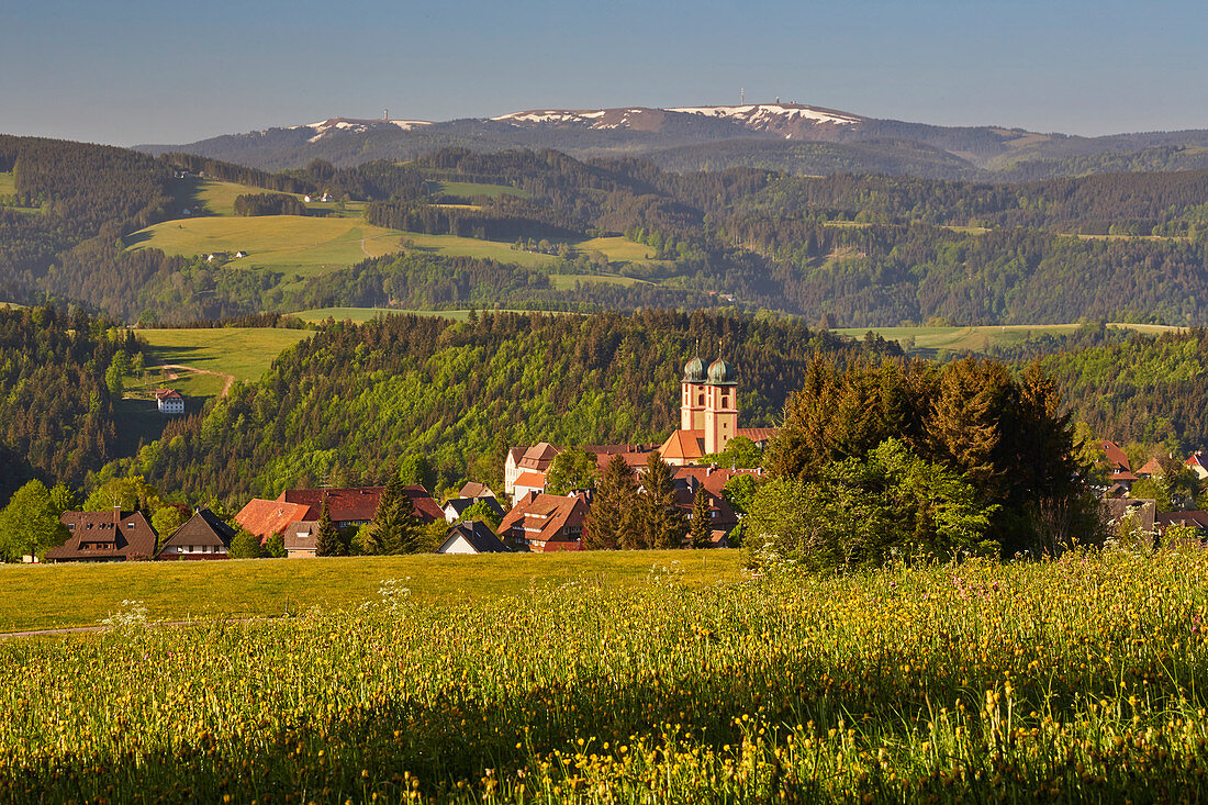 St. Mörgen und Feldberg, Südlicher Schwarzwald, Baden-Württemberg, Deutschland