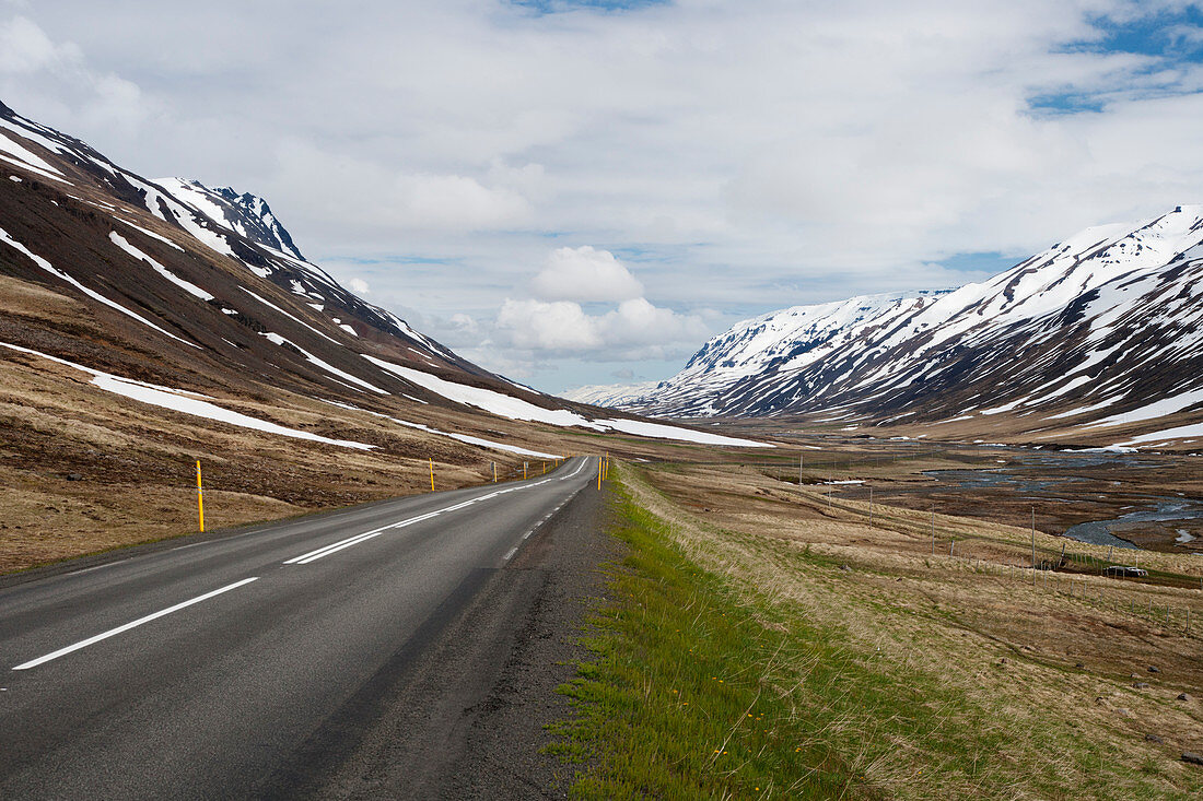 Road through Northwest Iceland Iceland LA007102