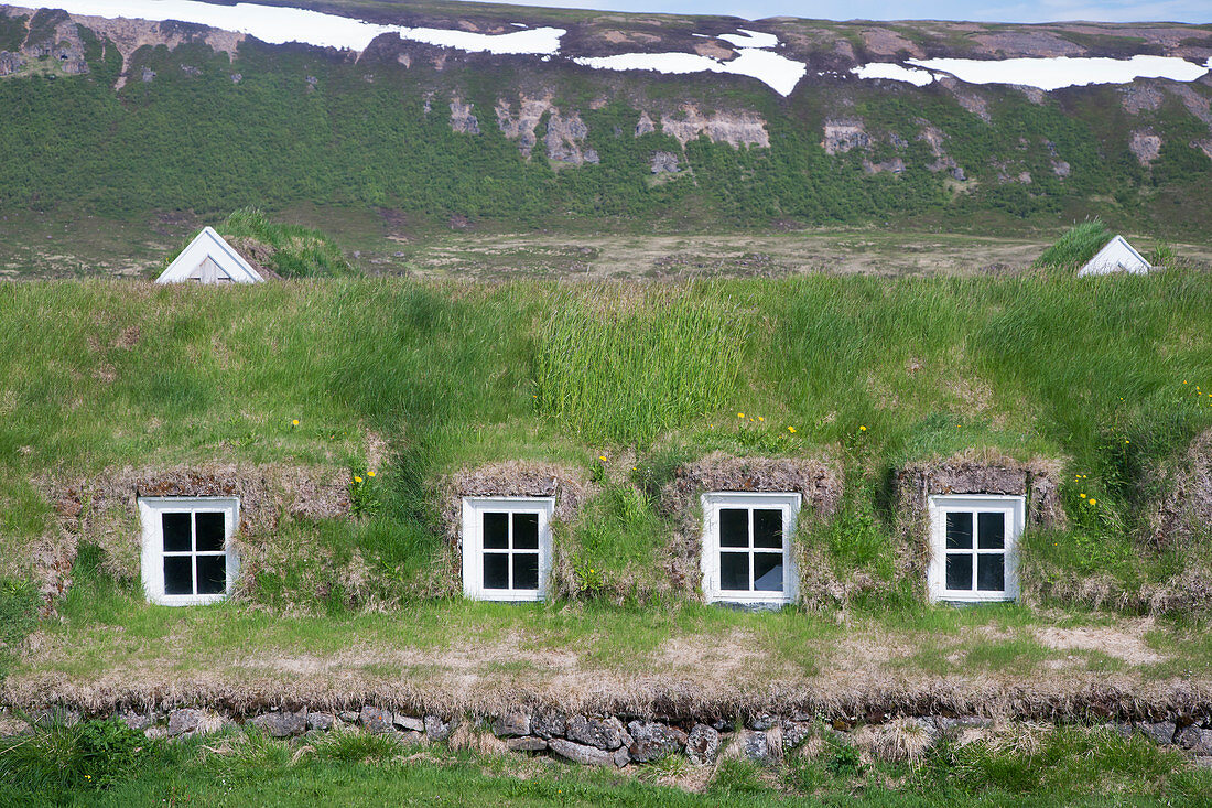 Turf Dwellings at Thvera Iceland LA007272