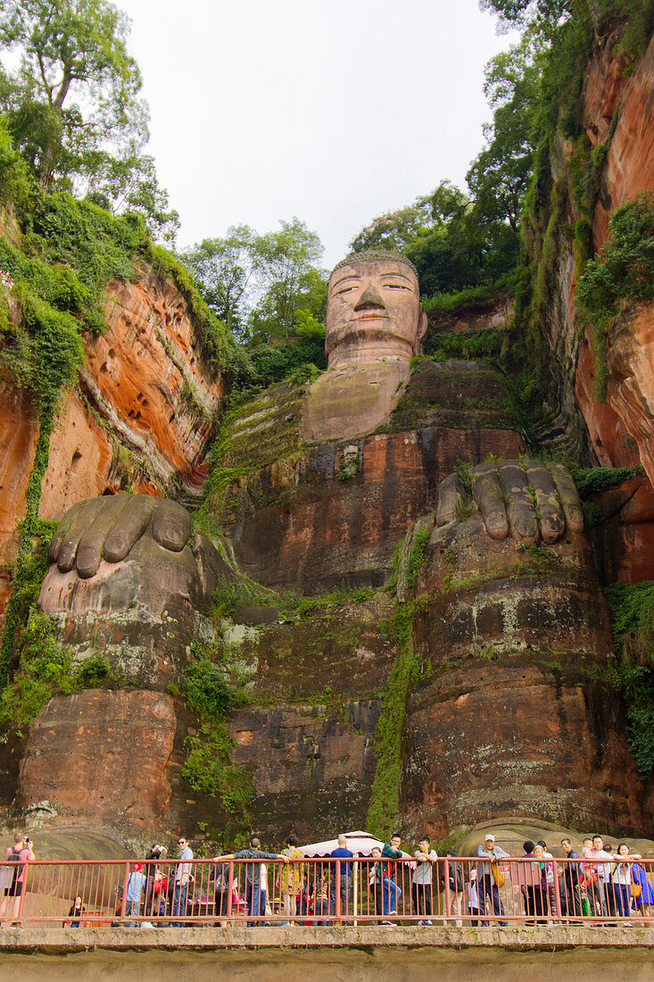 Leshan Giant Buddha Sichuan Province China LA008721