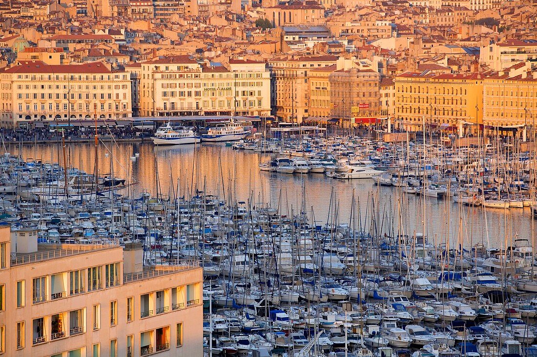 Frankreich, Bouches-du-Rhône, Marseille, Hafen Vieux