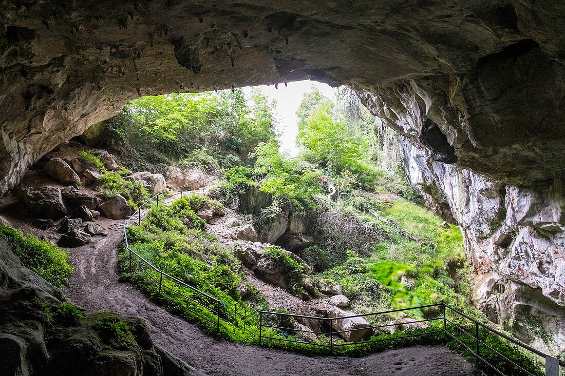 Frankreich, Ariege, Tarascon sur Ariege, Höhle von Lombrives