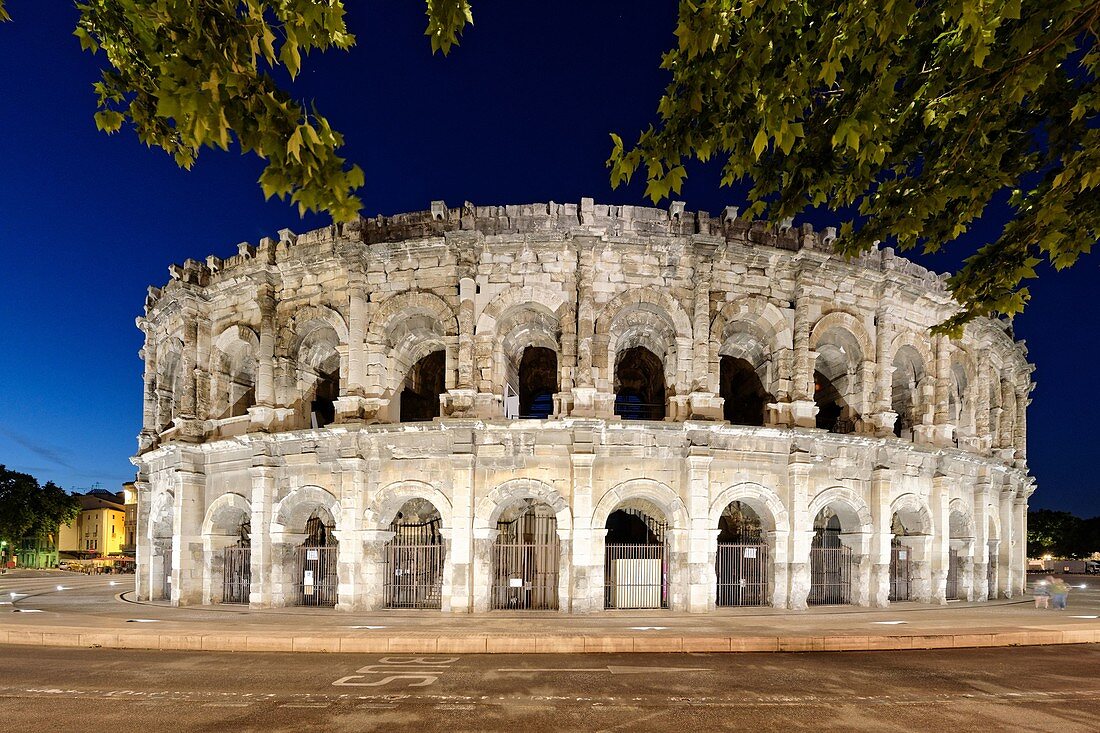 France, Gard, Nimes, Place des Arenes, The Arenas