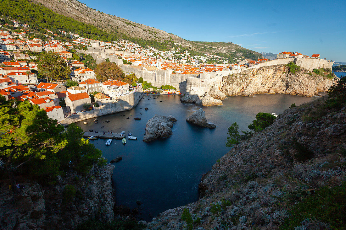 View of cityscape, Dubrovnik, Croatia