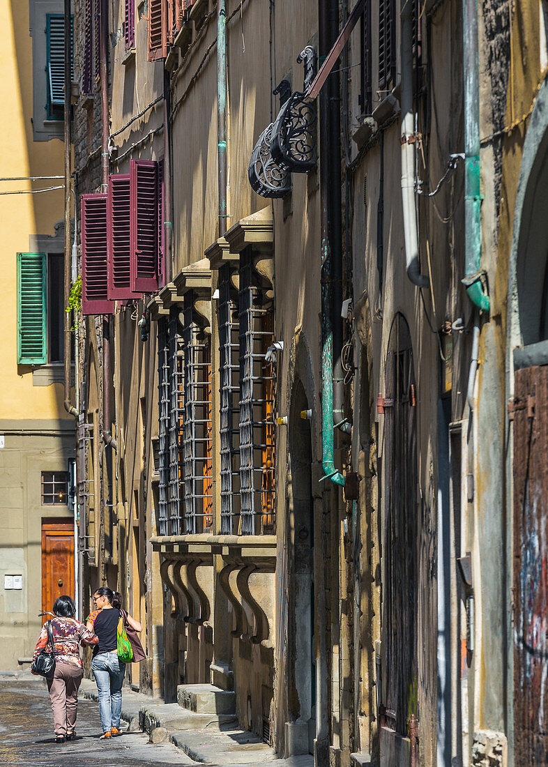 In den Straßen von Florenz, Italien