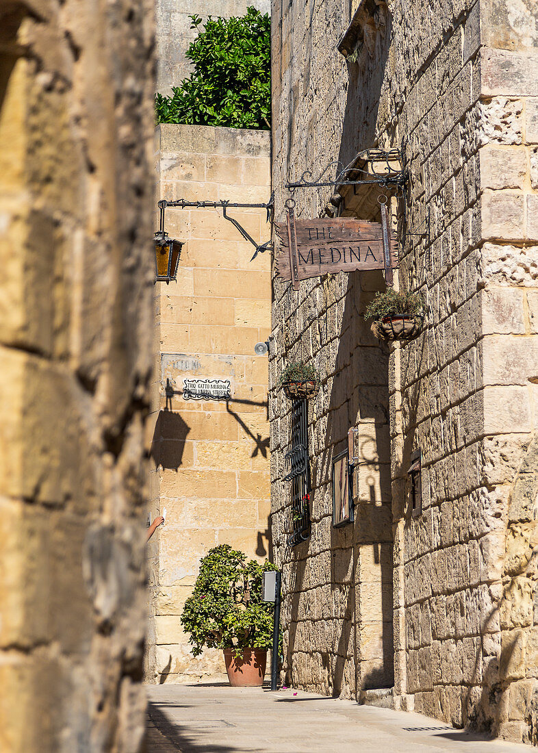 In den Gassen von Mdina, Malta