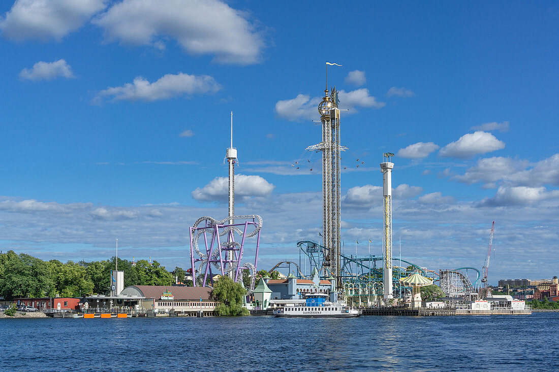 The Grönalund amusement park in Stockholm, Sweden