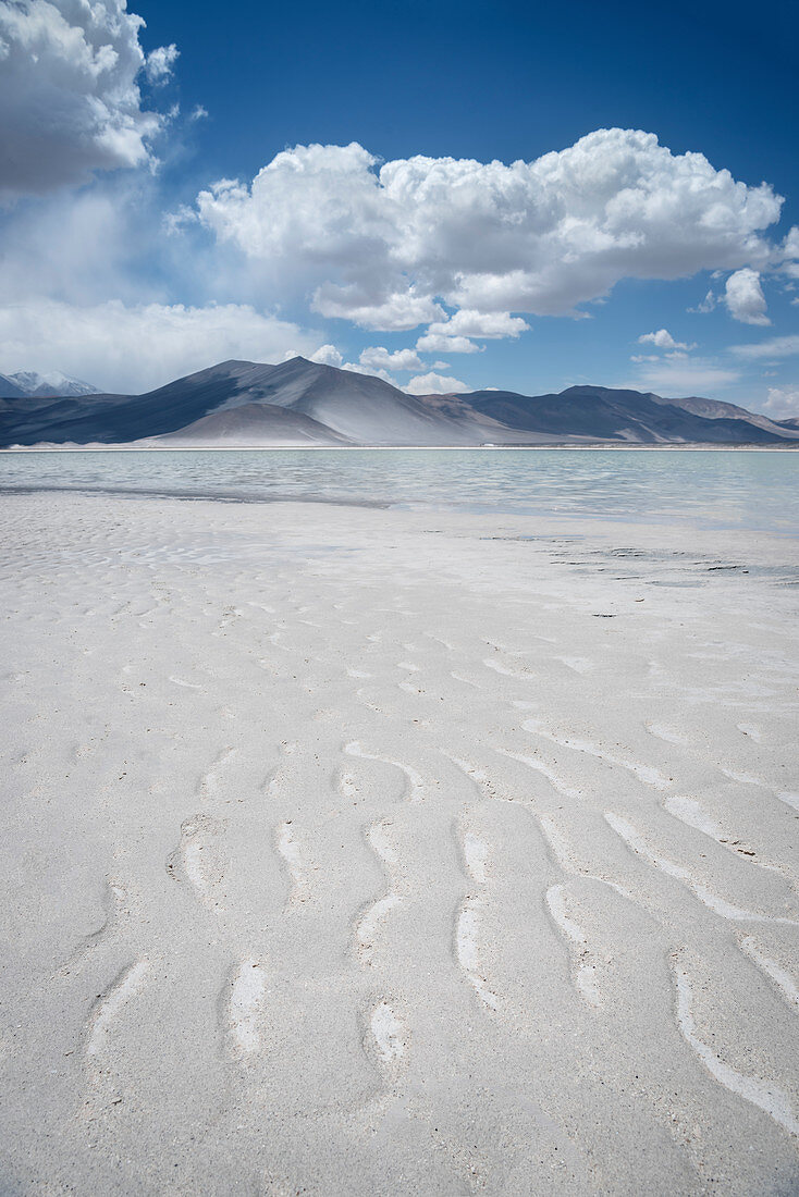 Lagune Piedras Rojas, Lagunas Altiplanicas, Hochebene „Altiplano“, Atacama Wüste, Region Antofagasta, Chile, Südamerika