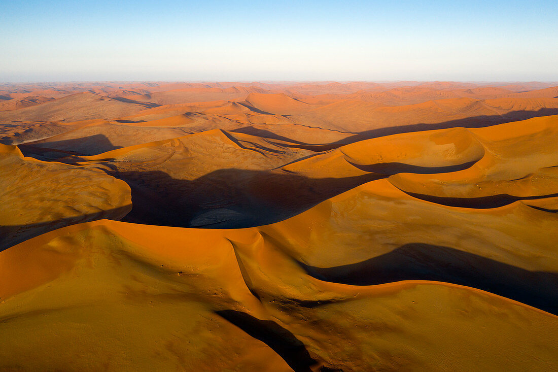 Dunes in the Sossusvlei area, Namib Naukluft Park, Namibia