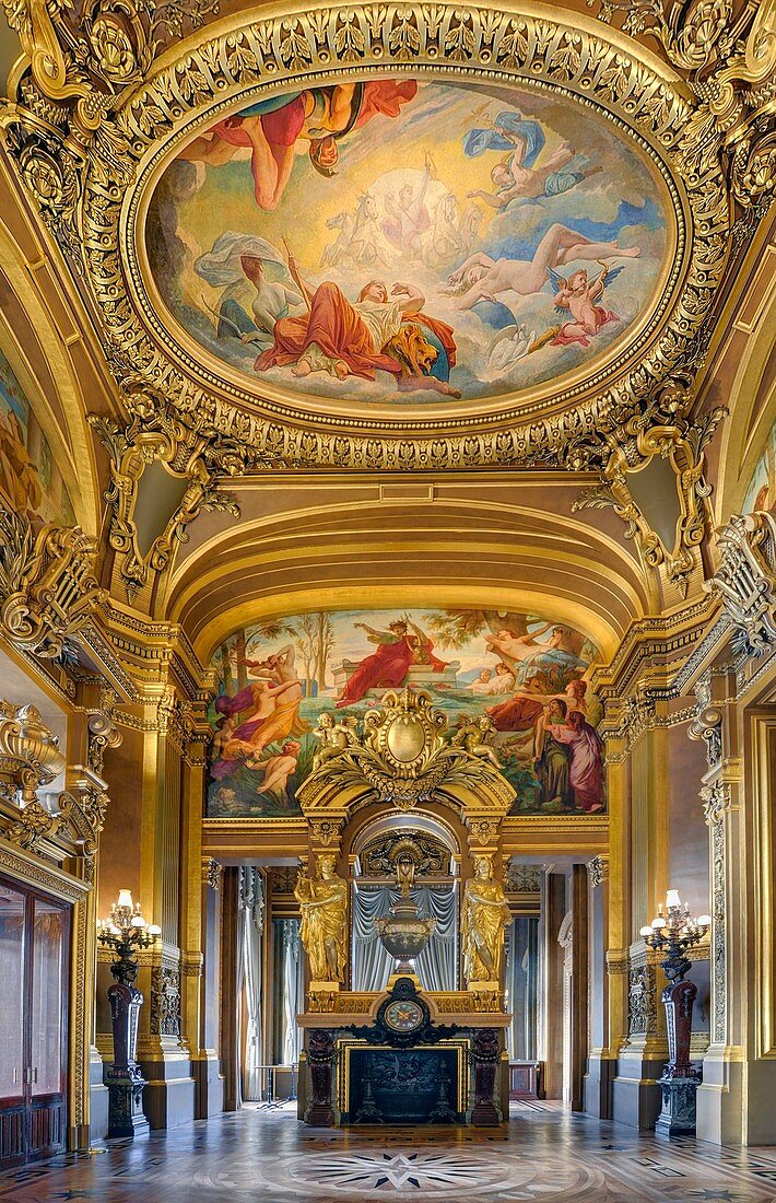 Frankreich, Paris, Opéra Garnier, das Foyer
