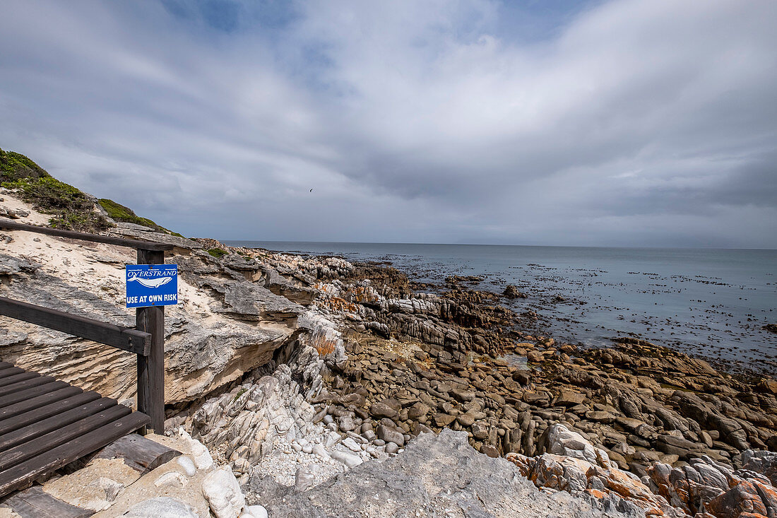 Küste bei De Kelters, Gansbaai, Garden Route, Südafrika, Afrika