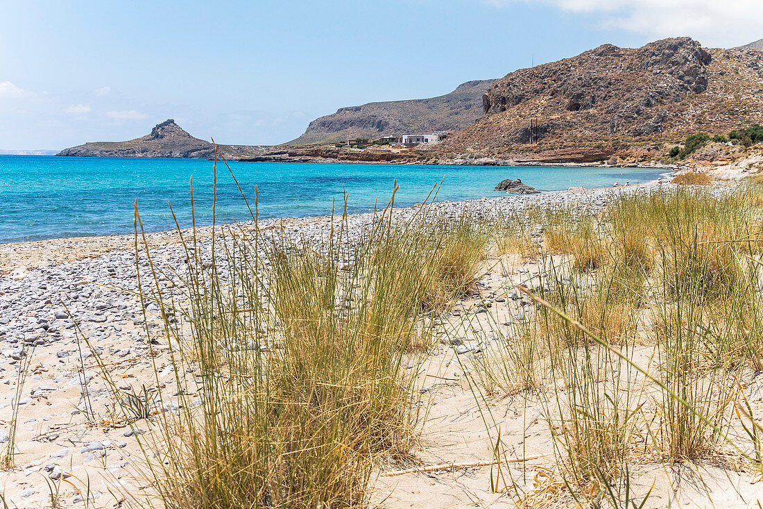 Am Strand von Xerokambos (Mazida Ammos), Osten Kreta, Griechenland