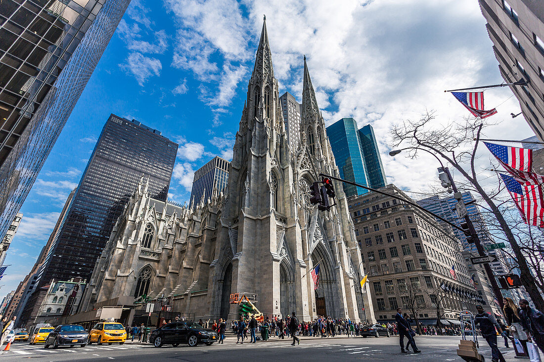 Saint Patrick's Kathedrale, New York City, USA