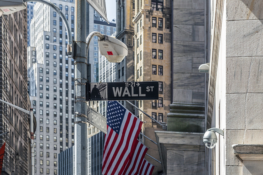 Wall Street, New York City, USA