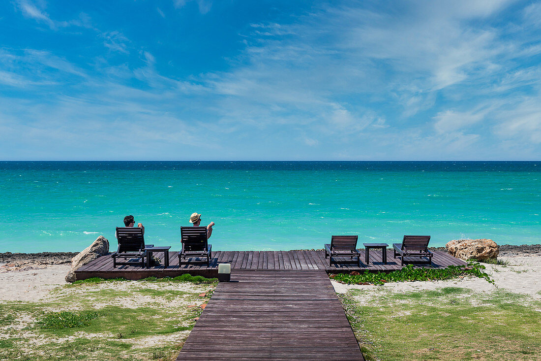 Blick aufs Meer, Varadero, Kuba