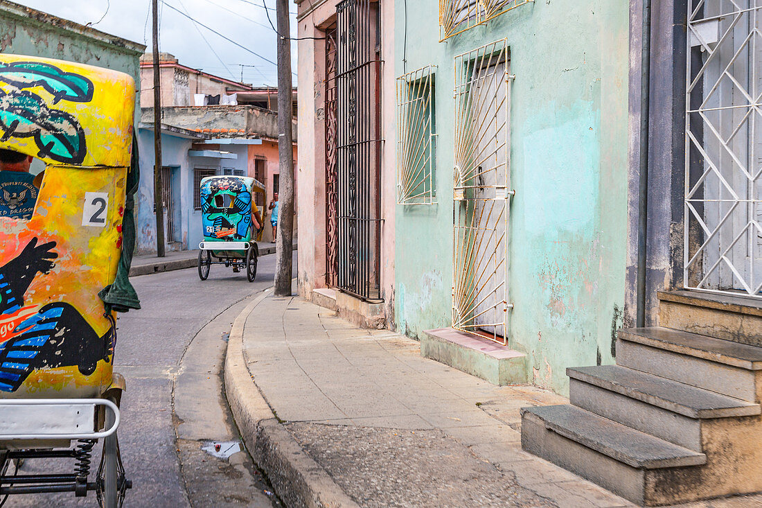 Das beliebteste Transportmittel für Touristen in Camagüey, Kuba