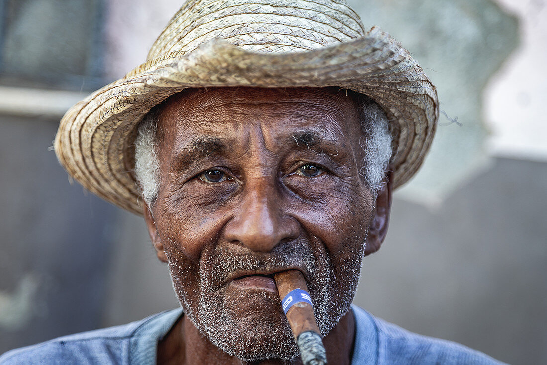 Tobacco farmer in the Vinales Valley, Pinar del Rio, Cuba
