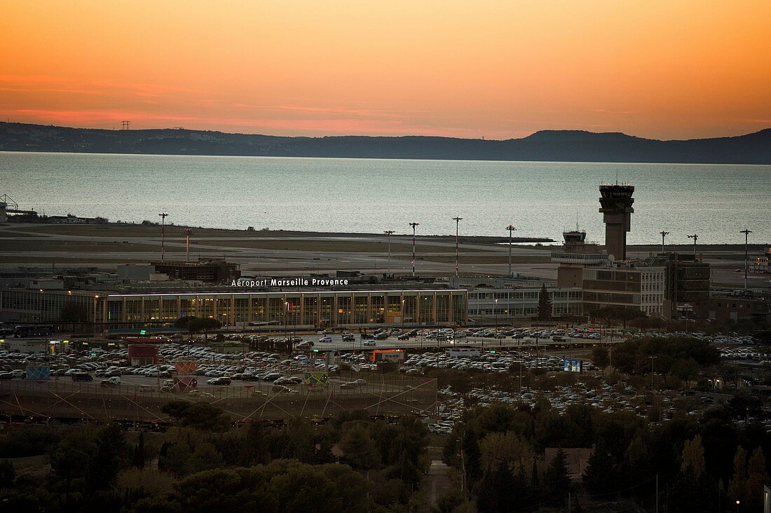 Frankreich, Bouches-du-Rhône, Marignane, Flughafen Aix Marseille