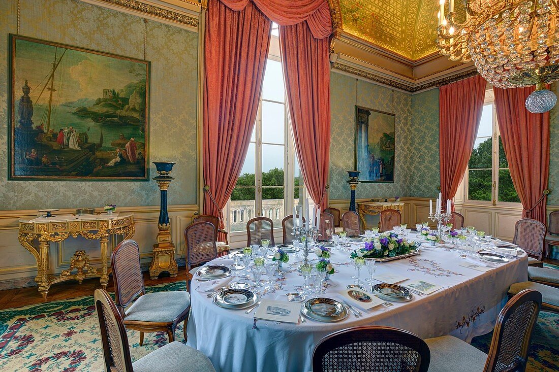 France, Paris, Quai d'Orsay (Orsay Quay), Foreign Affairs ministry, the dining room