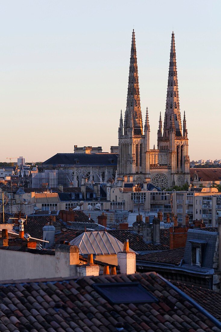 Frankreich, Gironde, Bordeaux, UNESCO-Weltkulturerbegebiet, Gesamtansicht