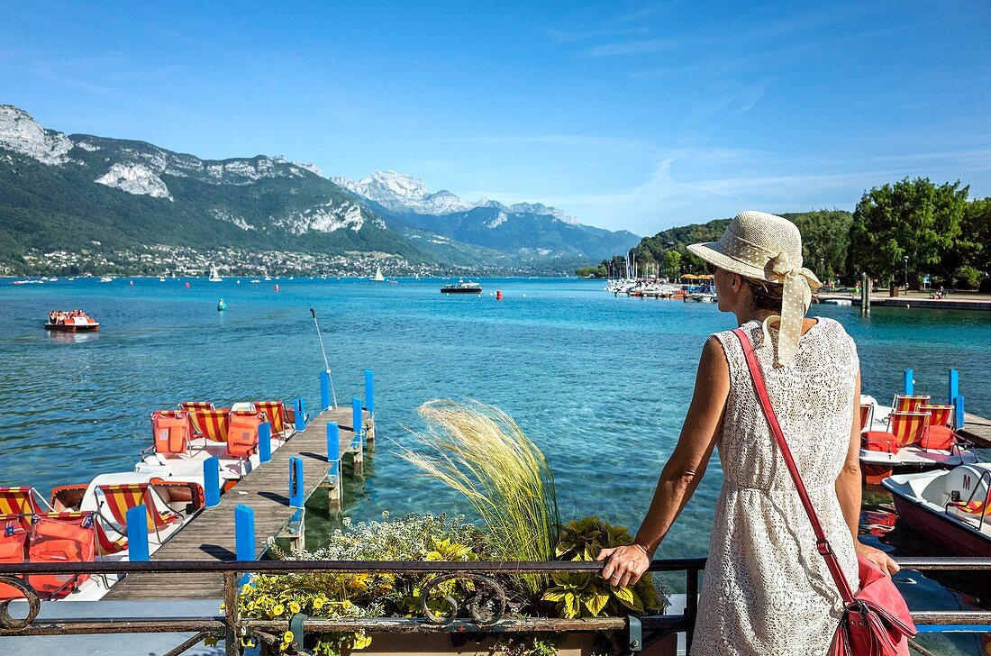 France, Haute savoie, Annecy, the lake