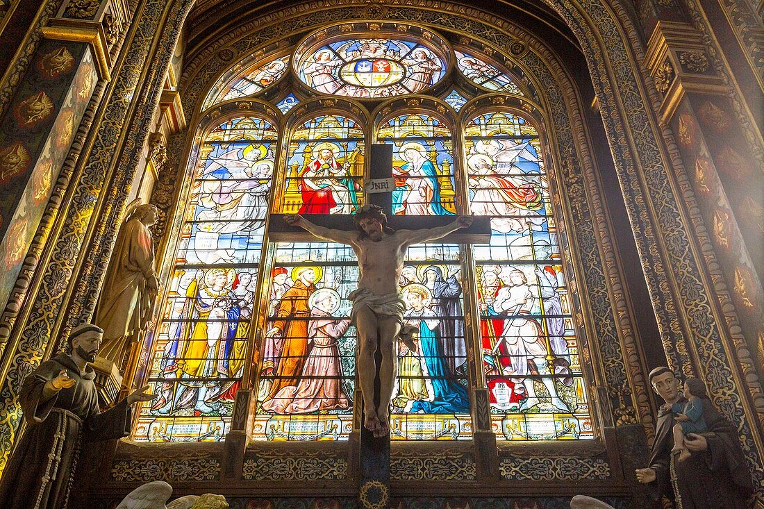 Frankreich, Paris, Stadtteil Les Halles, Kirche Saint-Eustache