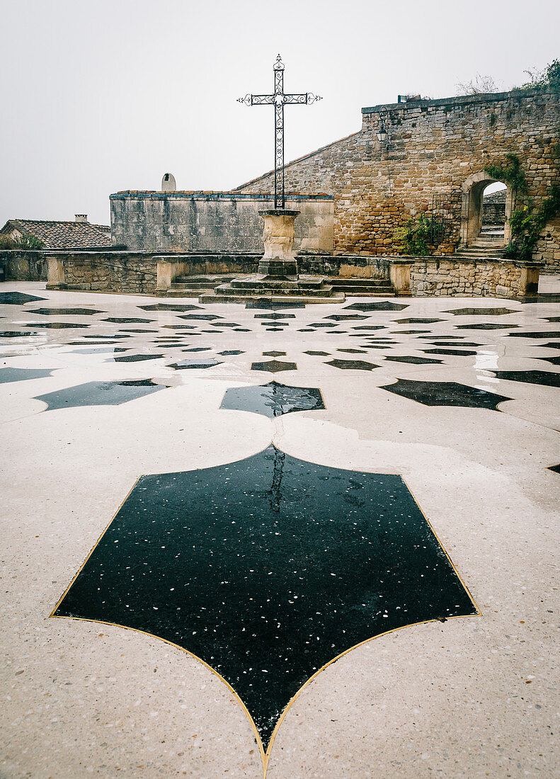 Auf dem Schloss von Grignan, Département Drôme, Frankreich