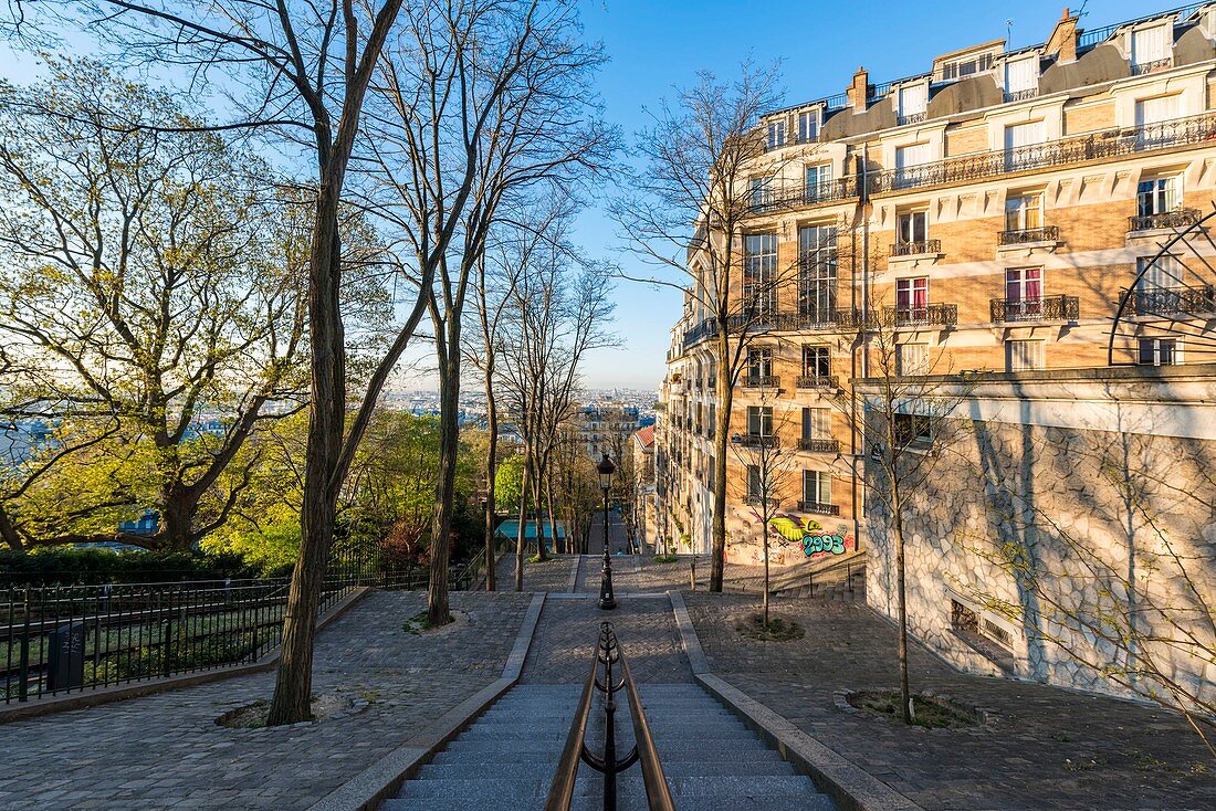 Frankreich, Paris, die Spitze von Montmarte im 18. Bezirk von Paris