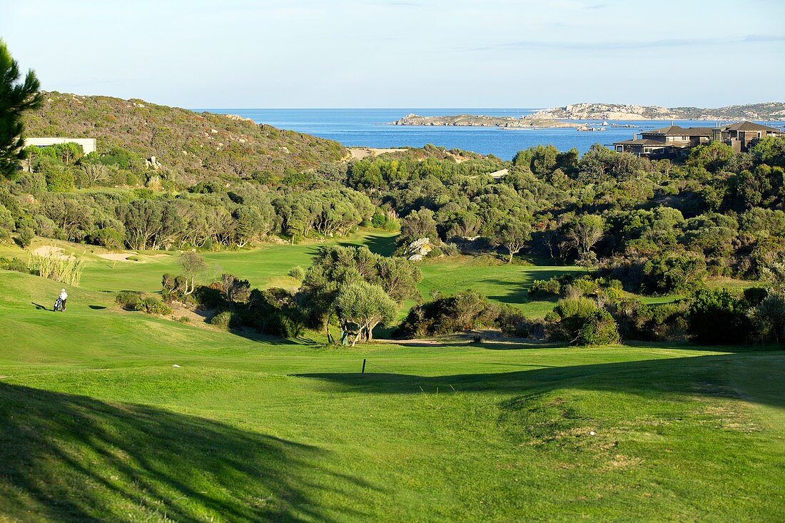 France, Corse du Sud, Bonifacio, Domaine et Golf de Sperone